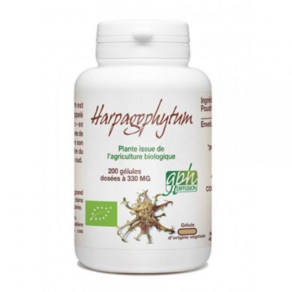 Harpagophytum Bio 200 gélules GPH BIO