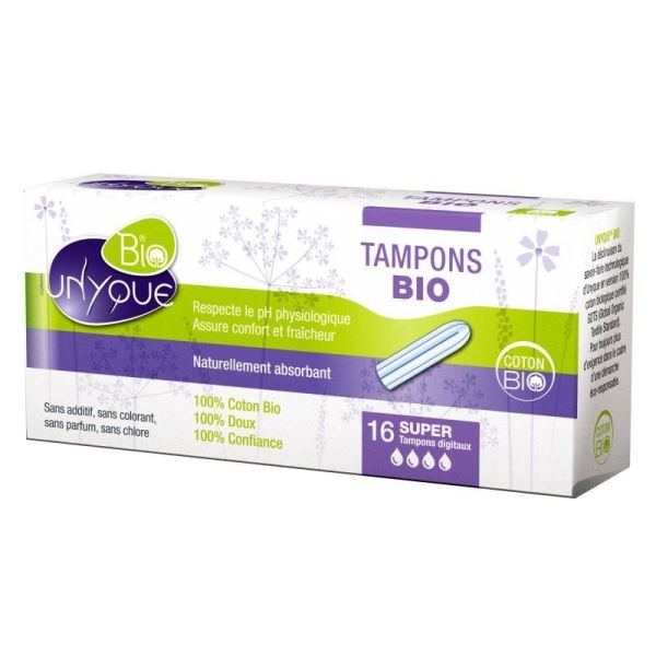 Unyque Tampon Digital Bio Super 16