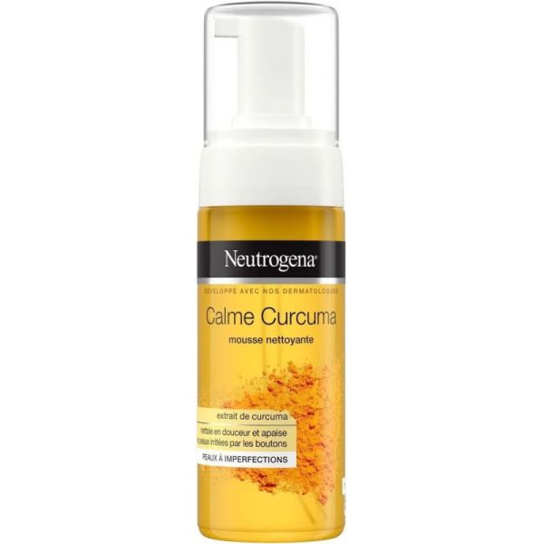 Neutrogena Calme Curcuma mousse nettoyante 150ml