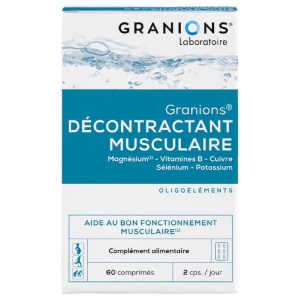 Granions décontractant Musculaire Comprimés