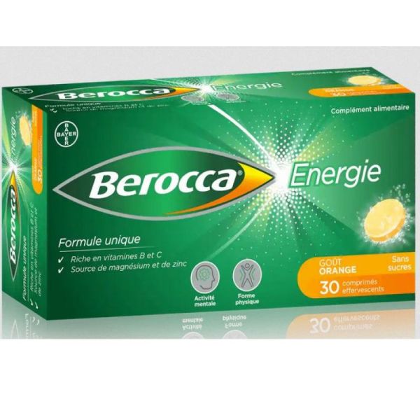 Berocca Energie 30 comprimes effervescents