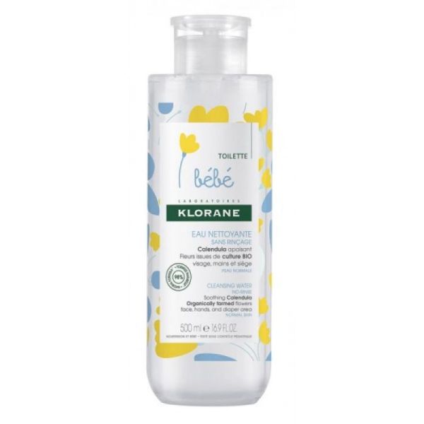 Klorane Bébé Eau Nettoyante Micellaire 500ml