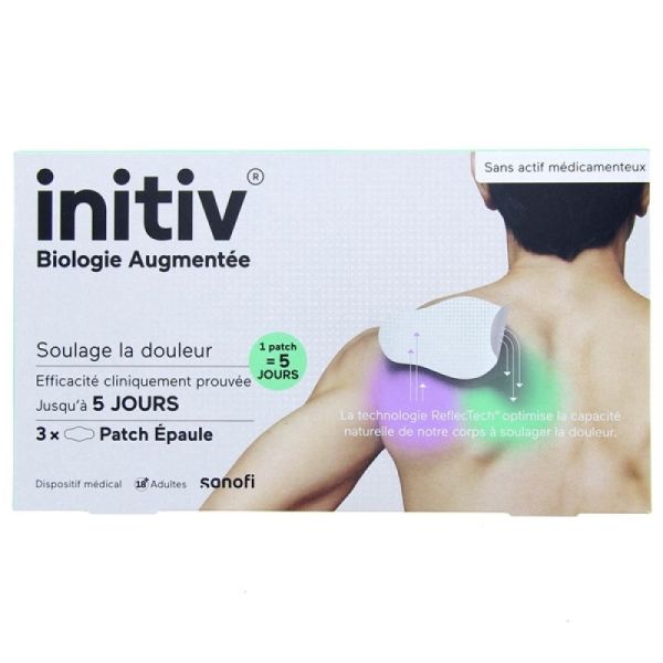 initiv biologie augmentée patch épaule x3