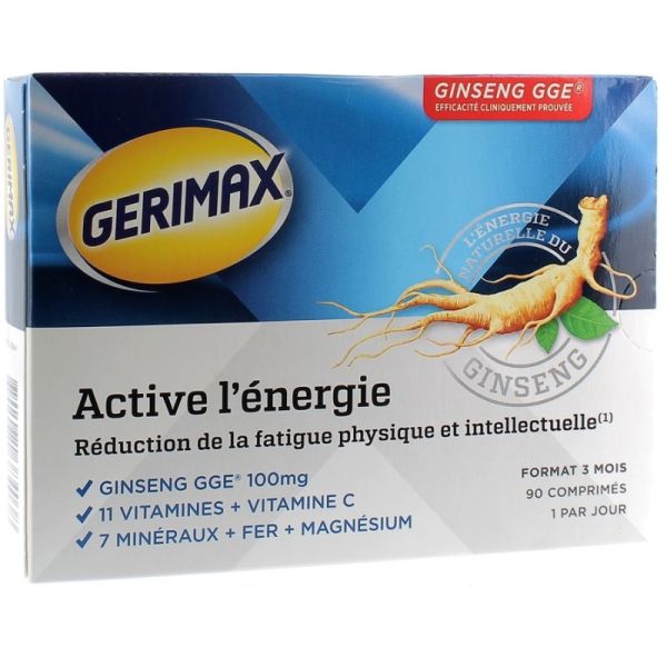 Gerimax Active Energie Adultes 90 comprimés