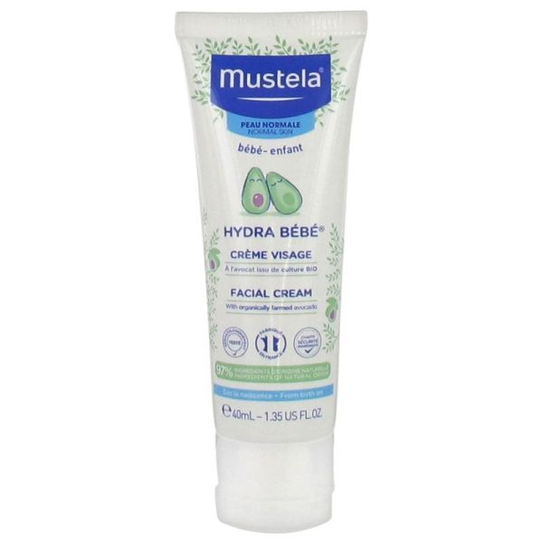 Mustela Créme Visage Hydra Bébé 40ml