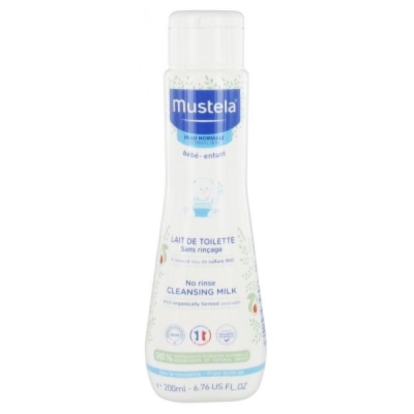 Mustela Lait Toilette sans rincage 200ml