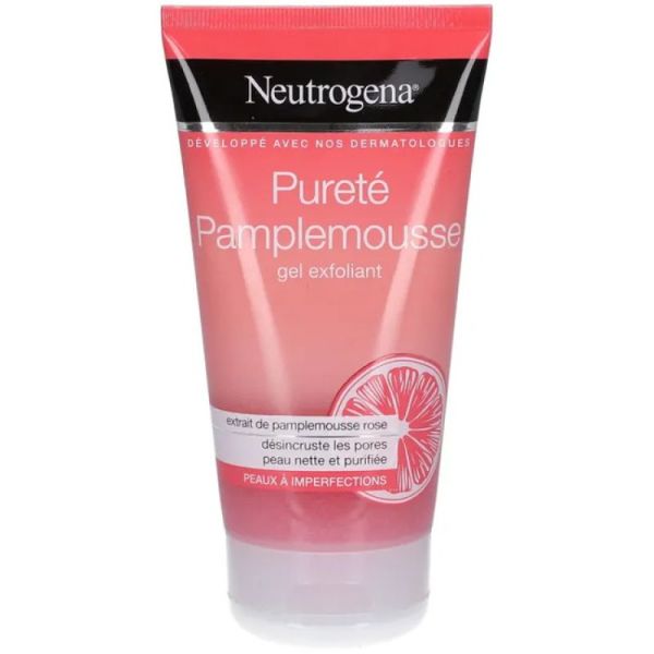 Neutrogena pureté pamplemousse gel exfoliant