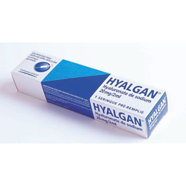 hyalgan 20mg/ml seringue pré remplie