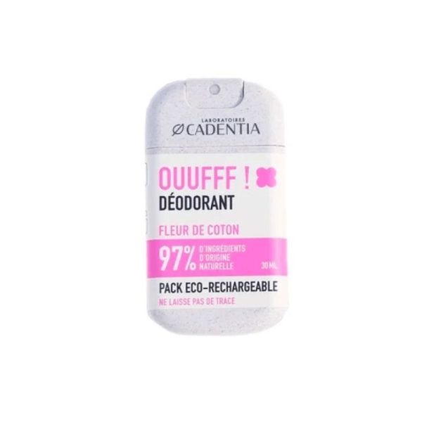 Cadentia Ouufff Déodorant Fleur de Coton Spray Economade 30 ml