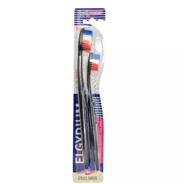 elgydium brosse à dents souple duo la petite tribu