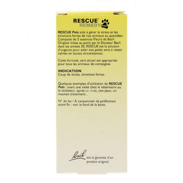 Fleurs de Bach Rescue Pets 10 ml