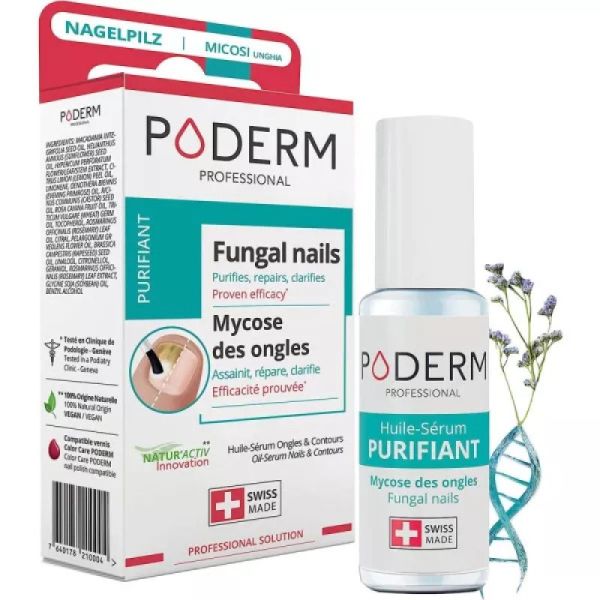 Poderm purifiant mycose des ongles