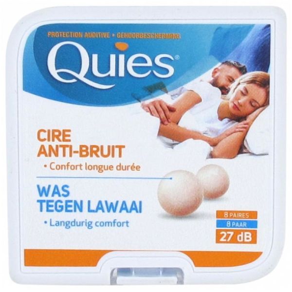 Quies Boules Cire 8 Paires