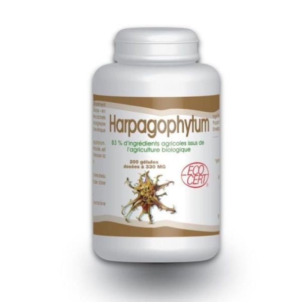 Harpagophytum 200 gélules 330mg GPH