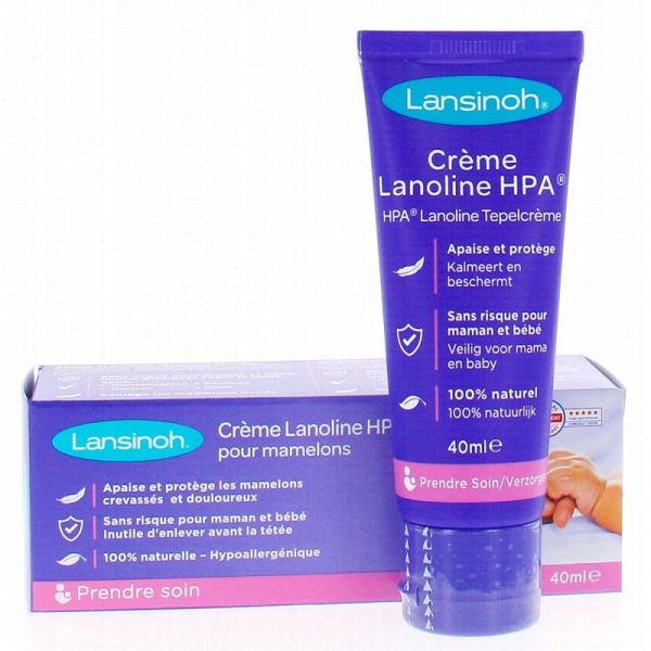 Lansinoh Crème Protectrice 40ml - Soulage et Répare Mamelons - Pharma360