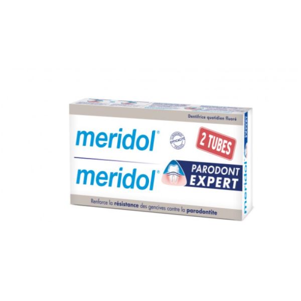 Meridol expert parodont dentifrice 2x75ml