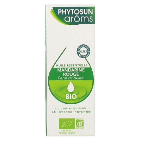 Phytosun Huile Mandarine Rouge Bio 10ml