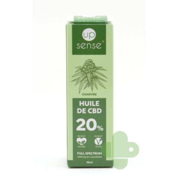 Up Sense Huile de CBD 20% chanvre 10ml