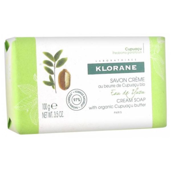 Klorane Savon Créme Eau Yuzu 100g