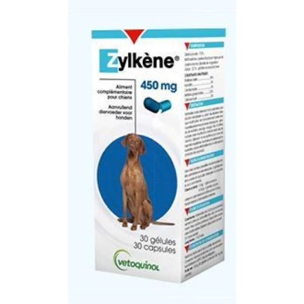 zylkene 450mg (20-40 KG) 30 gélules