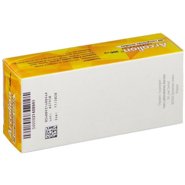 Arcalion 200mg, 60 comprimés enrobés