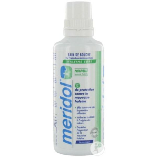 Meridol Bain de bouche Haleine Sure 400ml